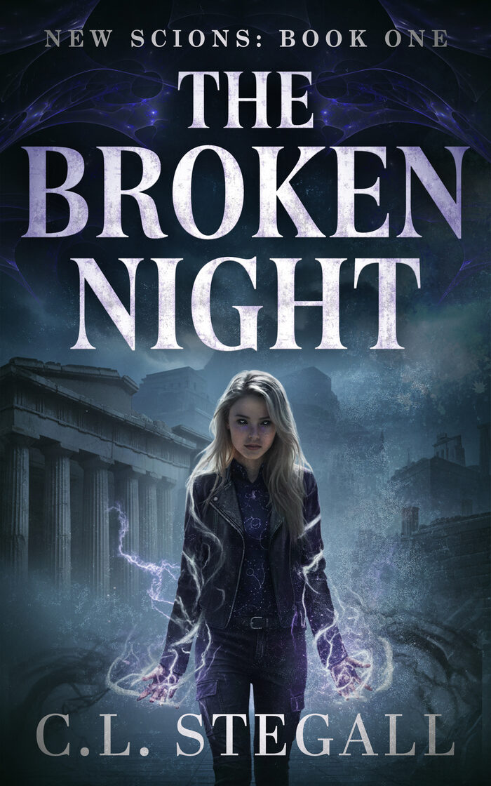 Cover of The Broken Night, book one of The New Scions