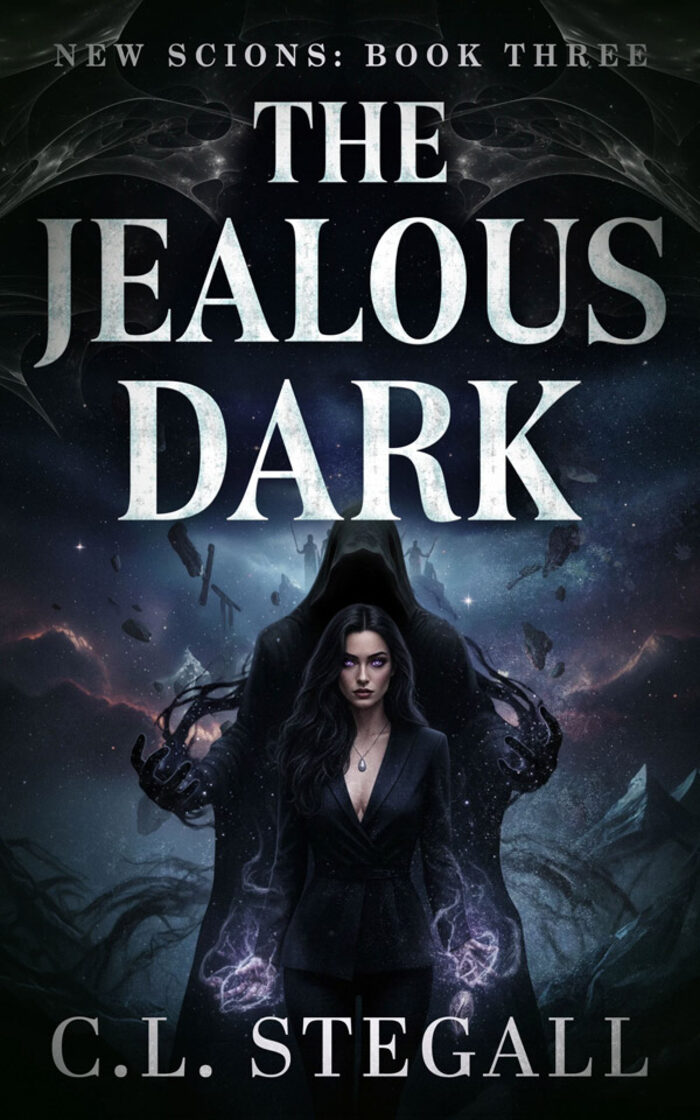 Cover of The Jealous Dark, book three of The New Scions