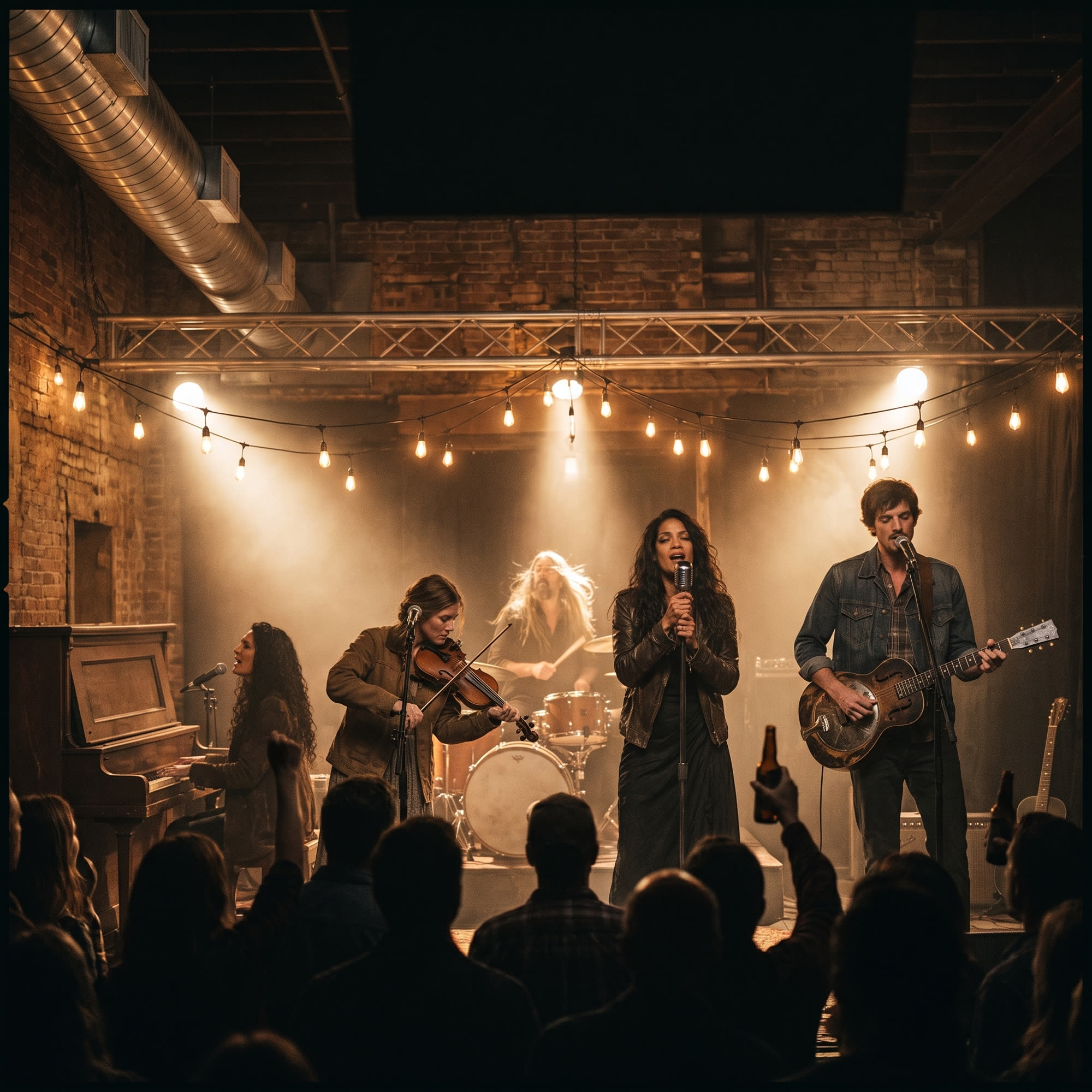 SALTKNIFE on stage at the Heaven Room, September 2022